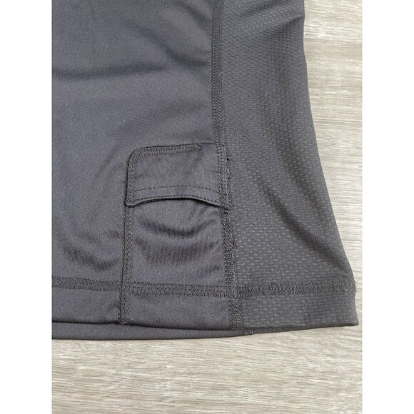 Tek Gear Top Womens Size XL Black Short Sleeve Workout Mom Gym Activewear - Picture 9 of 10